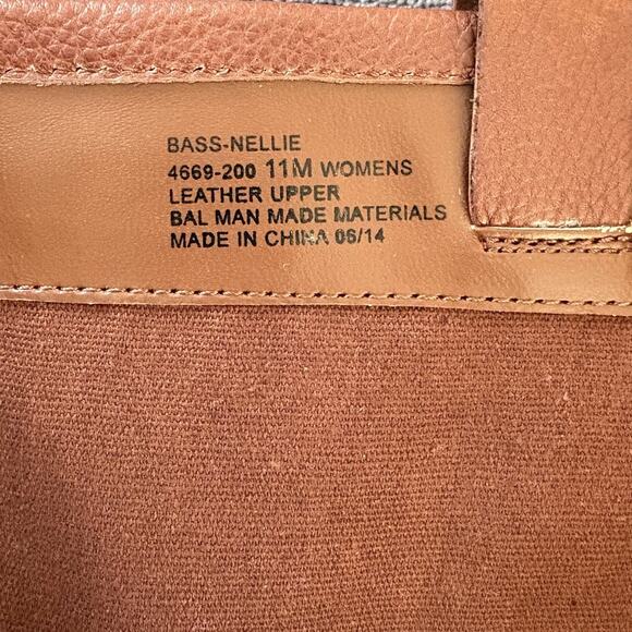 G.H. Bass Women’s Nellie Brown Leather Tall Riding Boots Treaded Sole - Picture 6 of 7